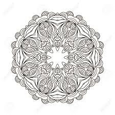 Father's day coloring page : Mandala Coloring Book Outline Mandalas Inspired Arabian And Indian Royalty Free Cliparts Vectors And Stock Illustration Image 96986099