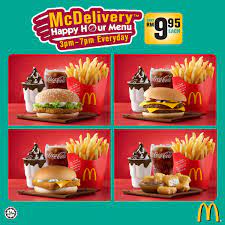 Menu ini terbuat dari kopi. Happy Hour With Mcdonalds Malaysian Foodie