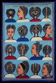 Indigo Arts Gallery African Barber Signs Togo African Hair Salon African Art Art