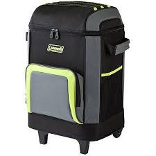 Coleman 42 Can Wheeled Soft Cooler Black Soft Cooler Coleman Plastic Liner