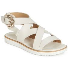 Entdecke die michael kors highlights. Michael Michael Kors Frieda Flat Creme Kostenloser Versand Schuhe Sandalen Sandaletten Damen 89 40