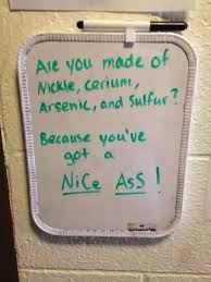 Pin By Carly Kinder On Nerdy Pick Up Lines Chemistry Jokes Science Jokes Nerd Jokes