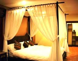 Interesting Sheer Bed Canopy Curtain Design Ideas For Bedroom Bed Drapes Poster Bed Canopy Canopy Bed Curtains