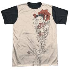 I believe everything beautiful is built on a solid foundation. Betty Boop 1930s Animierte Figur Icon Rose Tattoo Erwachsene Schwarz T Shirt T Ebay