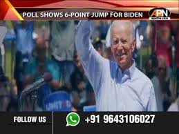 Us Presidential Election 2020 Poll Survey Shows Biden Surging Ahead Youtube