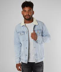 Nova Industries Washed Denim Jacket Men S Denim Jacket Men Denim Jacket Mens Jackets