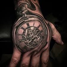 The 85 Best Clock Tattoos For Men Tattoos Book 65 000 Tattoos Designs In 2020 Hand Tattoos For Guys Hand Tattoos Tattoos For Guys