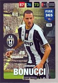 Leonardo bonucci (born 1 may 1987) is an italian footballer who plays as a centre back for italian club juventus, and the italy national team. 2016 17 Panini Fifa 365 Adrenalyn Xl Nordic Edition 190 Leonardo Bonucci Front Trading Card Database Juventus Cards