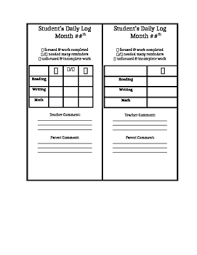 Quick Daily Behavior Chart