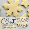 Just change the color of the icing and the sprinkles and you have the perfect cookie! 1