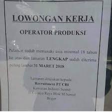 Saat ini anda sudah dapat menggunakan alamat email di android. Lowongan Kerja Di Kawasan Industri Sentul Terbaru Kumpulan Kerjaan