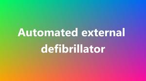 How to pronounce defibrillator (audio) \ transitive verb. Automated External Defibrillator Medical Meaning Youtube