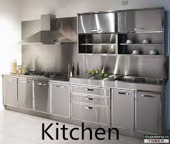Source Stainless Steel Kitchen Equipment And Washbasin For Home Decoration On M Al Aluminum Kitchen Cabinets Aluminium Kitchen Stainless Steel Kitchen Cabinets
