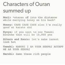 Technically You Can T See Someone Breathe But You Could See Them Inhale Ouran High School Host Club Funny High School Host Club Ouran High School Host Club