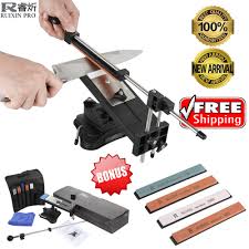 Find great deals on ebay for the ultra sharp ii diamond sharpening stone kit. Ruixin Pro Ii Knife Sharpener Update Chefs Professional Kitchen Sharper Knife Sharpening System Fix Angle 4 Whetstones Apex Best Whetstone Kitchen Sharpeningsharpening System Aliexpress