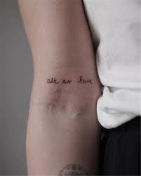 Meaningful ink is powerful enough. 45 Small But Meaningful Words And Quotes Tattoo Designs You Would Love Women Fashion Lifestyle Blog Shinecoco Com
