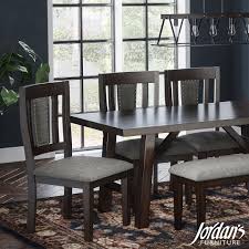 The jordan dining collection is constructed of solid hardwood with pine veneers and features a rustic farmhouse aesthetic. Facebook