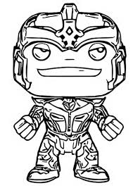 Disegno Da Colorare Funko Pop Marvel Guardian Of The Galaxy