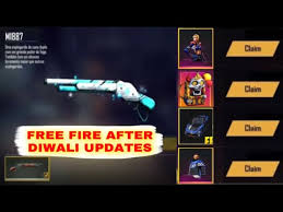 Открыть страницу «garena free fire» на facebook. Free Fire Bag Skin And Ffcs Female Costume To All And New Glow Wall And M1887 And More Update Youtube