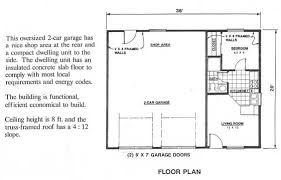 You can have an extra living area for when your kids start getting older, when they are out on their own but you. 2 Car Garage Plan With Apartment 1008 1 36 X 28 By Behm