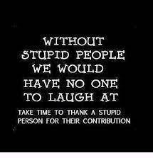 And the irony that some of the quotes are from theists and christians, is a rather entertaining comedy of embarrassment. Funny Quotes About Silly People Stupid People Stupid Person Stupid People Funny