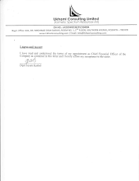 Model of cfo appointment letter. Http Www Likhamiconsulting Com Appointment Dipti 20kashid Pdf