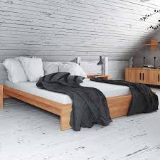 Massivholzbett Aus Kernbuche Geolt Ohne Kopfteil Schlafzimmer Betten Massivholzbetten Holz Massivholz Basilican Massivholzbett Haus Deko Einzelbett
