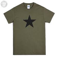 Star Shirt Minimalist Minimal Design Hand Screen Printed Urban T Shirt L Khaki Amazon Partner Link Star Shirt Shirts Funny Shirts