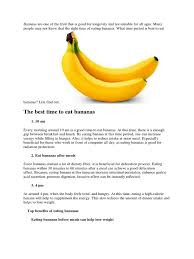 Check spelling or type a new query. Bananas Are One Of The Fruit That Is Good For Longevity And Are Suitable For All Ages