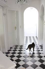 Black And White Check Laminate Flooring Pin By Nat Bisajohnson On Keller With Images Black And White Tiles White Floors Black And White Decor