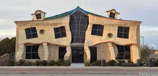 Lancaster Ca Half Melted Building