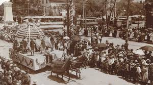There were 6 members of the church, and around . Ask Us Top Five Reference Questions About Pioneer Day