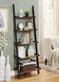 Gilliard Ladder Bookcase Shelf Decor Living Room Ladder Shelf Decor Living Room Decor
