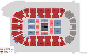 Wwe Seating Chart Resch Center Seating Chart Seating Charts