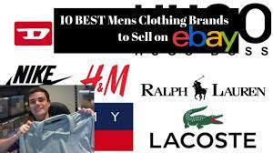 What are the 10 most popular clothing brands for guys? 10 Best Mens Clothing Brands To Sell On Ebay For Profit 2019 Youtube