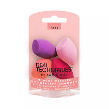 Real Techniques Mini Mc Sponges 4pk Beauty Sponge Real Techniques Makeup Blender