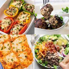 My husband loves beef teriyaki, beef hamburgers and in the winter, beef. 10 Low Carb Ground Beef Recipes Diabetes Strong