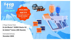 Gel blasters kickstarter video 1. Gel Blaster Surge The Ultimate Water Blaster By Colin Guinn Kickstarter