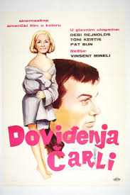 GOODBYE CHARLIE Orig. exYU movie poster 1964 CURTIS REYNOLDS PAT BOONE  MINNELLI