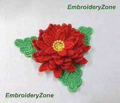 Flower Dahlia Fsl Embroidery Design Irish Lace 3d Flower Etsy Fsl Embroidery Designs Fsl Embroidery Embroidery Designs