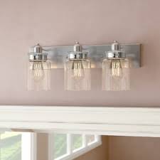 Brushed nickel bathroom vanity lights and other fixtures are widely used due to the fact that they are relatively easy to match with existing home decor and fixtures, have a modern, warm undertone, are easy to maintain and clean and most importantly are extremely durable. Brushed Nickel Bathroom Vanity Lighting On Sale Wayfair