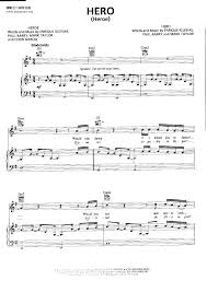 I will stand by you forever. Enrique Iglesias Hero Sheet Music Pdf Free Score Download