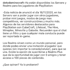 To get the ip click on the copy ip button (or copy the text mineplex.com manually) and it will place the ip address in your clipboard. Detodominecraft On Twitter Los Jugadores De Playstation Ya Tienen Servers Y Realms Minecraft Minecraftjava Minecraftbedrock