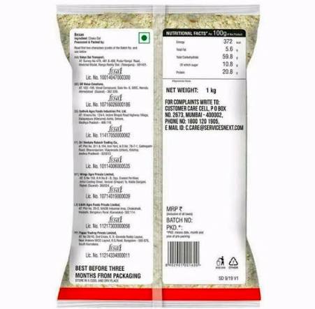 Good Life Besan 1 Kg (Buy 1 Get 1)