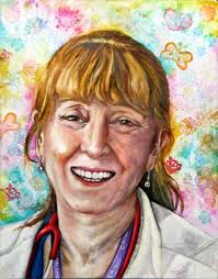 Cool painting at doctor's office