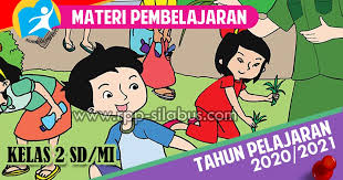 200 gambar mewarnai yang bagus mudah untuk anak anak. Materi Pembelajaran Kelas 2 Sd Tahun Pelajaran 2020 2021