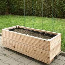 Pflanzkübel aus holz sind zeitlos schön, aber sehr teuer im handel. Liebe Deinen Garten Garten Hochbeet Garten Bepflanzung