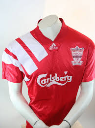 Profiteer van de koopjes op ebay! Adidas Fc Liverpool Trikot 1992 93 Rot Carlsberg Heim Herren S M L Xl Xxl Gunstig Online Kaufen Bestellen Shop Spieler Trikot De Marktplatz Retro Vintage Fussball Trikots Von Superstars