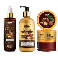 Clinically proven royal formula argan oil hair mask, hydrates, moisturizes & repairs, restores and strengthens weak, damaged, and over processed hair. Argan Hair Oil Shampoo Hair Mask Wow Skin Science