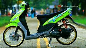 100 gambar motor mio modif keren terbaru dan terlengkap gubuk via gubukmodifikasi.blogspot.com. Modifikasi Motor Mio Sporty Standar Youtube